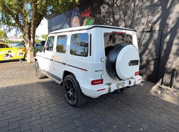 W1NYC7HJ0RX495684 2024 MERCEDES-BENZ G-CLASS Белый Передняя правая четверть