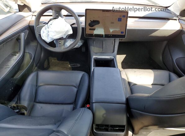 5YJ3E1EA2PF422787 2023 TESLA MODEL Черный Вид щитка приборов