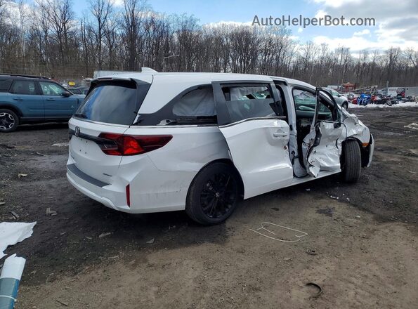 5FNRL6H78SB052080 2025 HONDA ODYSSEY White Przód prawy