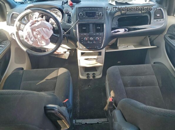 2C4RDGBG9HR549583 2017 DODGE GRAND Серебряный Вид щитка приборов