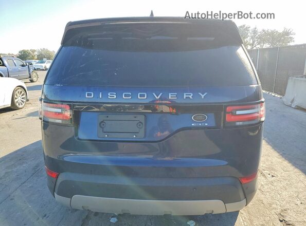 SALRRBBV4HA045653 2017 LAND ROVER DISCOVERY Синий Вид салона спереди