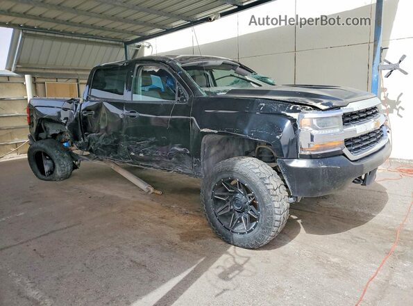 3GCUKNEC4JG443177 2018 CHEVROLET SILVERADO Черный Вид спереди