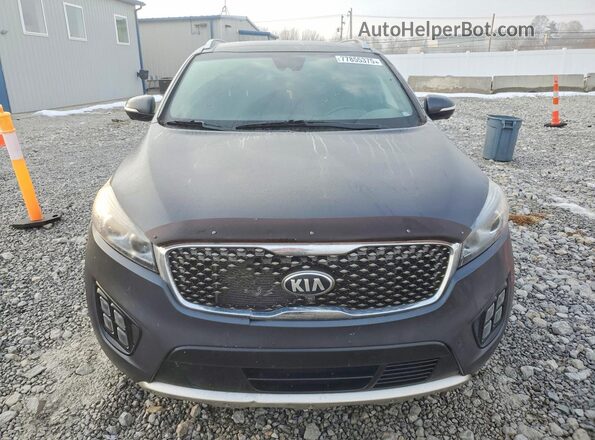 5XYPKDA50JG402199 2018 KIA SORENTO Серый Вид сзади