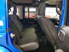 2025 Jeep Wrangler Sahara Blue vin: 1C4PJXEN1SW644941
