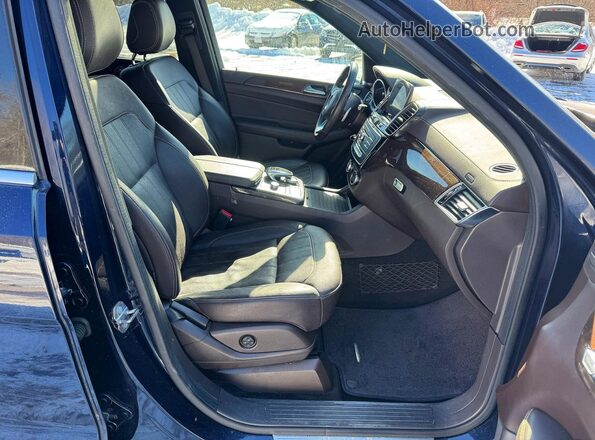 4JGDF6EE9KB225916 2019 MERCEDES-BENZ GLS Blue Вид ззаду