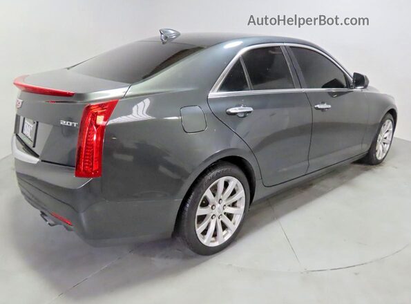 1G6AA5RX0J0172919 2018 CADILLAC ATS Серый Передняя правая четверть