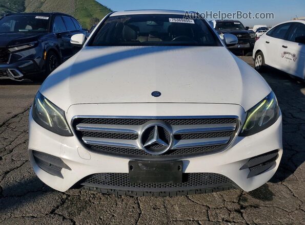 WDDZF4KB8HA098329 2017 MERCEDES-BENZ E White Vista trasera