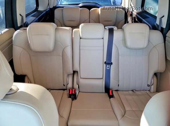 4JGDF6EE9HA966050 2017 MERCEDES-BENZ GLS Белый Вид задней части салона