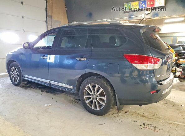 5N1AR2MM0GC625764 2016 NISSAN PATHFINDER Синий Задняя правая четверть