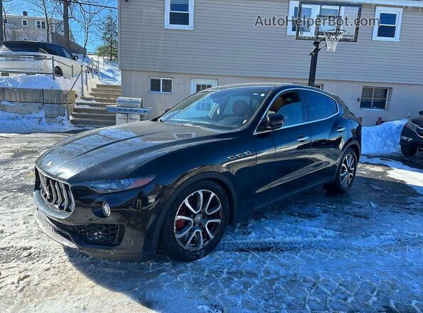 ZN661XUA2JX289537 2018 MASERATI LEVANTE Черный Задняя левая четверть