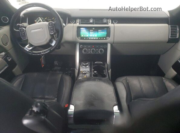 SALGS2FV6HA369452 2017 LAND ROVER RANGE ROVER White Widok zestawu wskaźników
