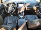 2016 Ford Edge Titanium Черный vin: 2FMPK3K96GBB13364