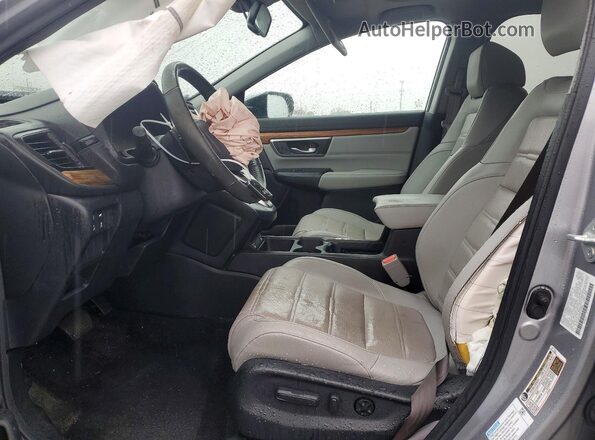 7FART6H81ME029594 2021 HONDA CRV Серебряный Вид панели приборов