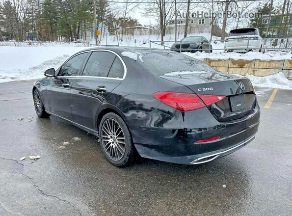 W1KAF4GB8PR095842 2023 MERCEDES-BENZ C-CLASS Black Tył prawy