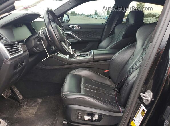 5YMCY0C09P9P32741 2023 BMW X6 Черный Вид панели приборов