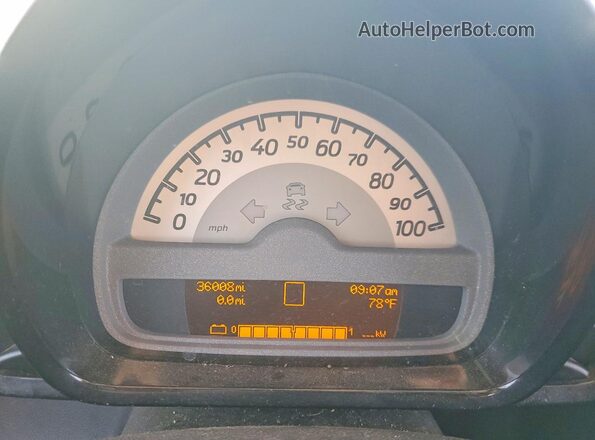 WMEEJ9AAXGK845484 2016 SMART FORTWO Белый Вид задних сидений
