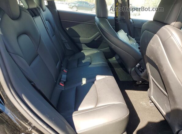 5YJ3E1EA2PF422787 2023 TESLA MODEL Черный Вид задней части салона