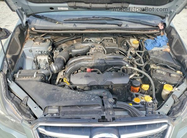 JF1GPAB6XGH221902 2016 SUBARU IMPREZA Зеленый Вид подкапотного пространства