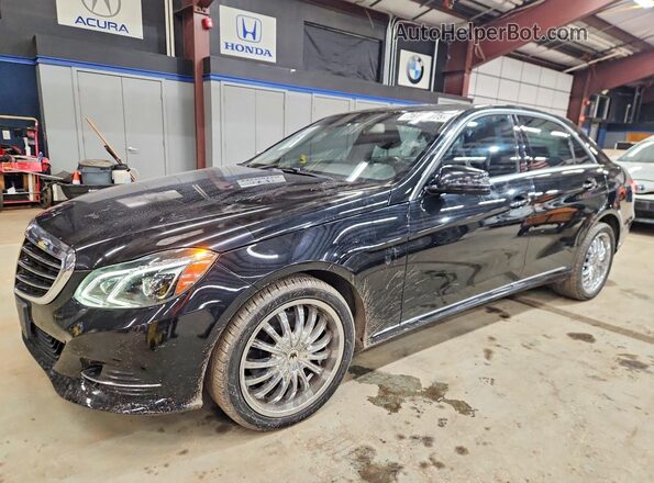 WDDHF8JB6GB187734 2016 MERCEDES-BENZ E Черный Задняя левая четверть