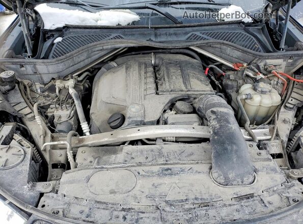 5UXKR0C51G0S93289 2016 BMW X5 Синий Вид подкапотного пространства