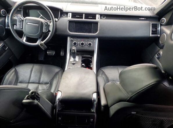 SALWS2VFXGA573241 2016 LAND ROVER RANGE ROVER Black ხელსაწყოთა პანელის ხედი