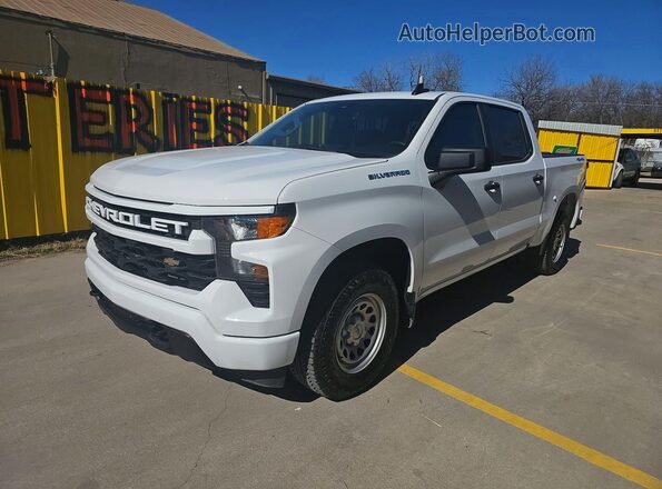 2GCUDAED6R1241005 2024 CHEVROLET SILVERADO Белый Задняя правая четверть