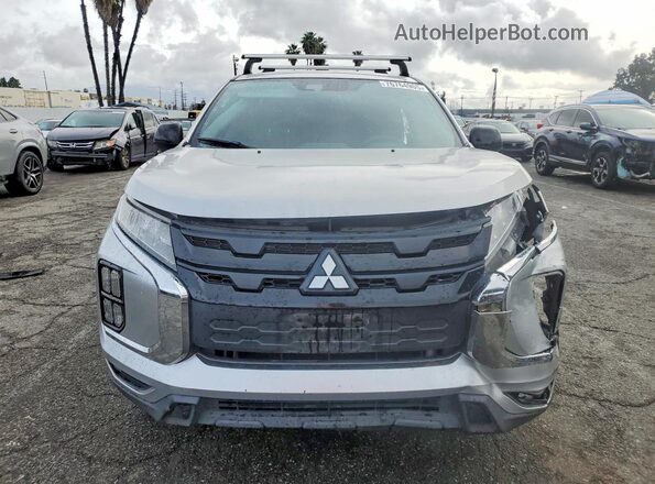 JA4ARUAU5MU009868 2021 MITSUBISHI OUTLANDER Серебряный Вид сзади