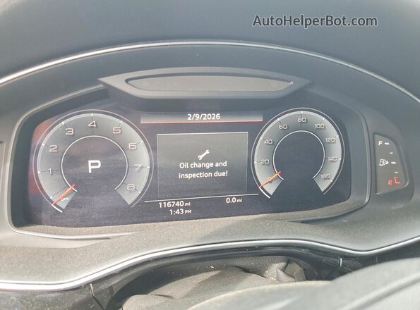 WA1AVAF14KD009852 2019 AUDI Q8 Black Widok tylnych siedzeń