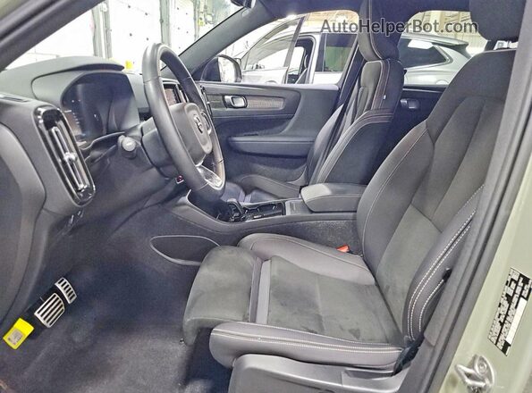 YV4ED3UB1N2758705 2022 VOLVO XC40 Серый Вид подкапотного пространства