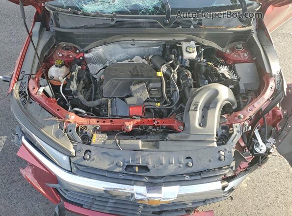 KL79MPSP8SB146889 2025 CHEVROLET TRAILBLAZER Red VIN კოდის სტიკერის ხედი