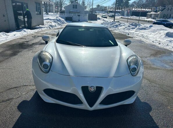 ZARBAAA41GM177436 2016 ALFA ROMEO 4C White Вид підкапотного простору