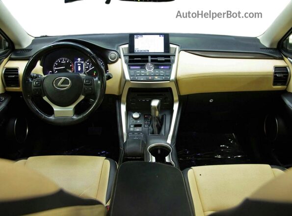 JTJYARBZ1H2062147 2017 LEXUS NX Белый Вид задних сидений