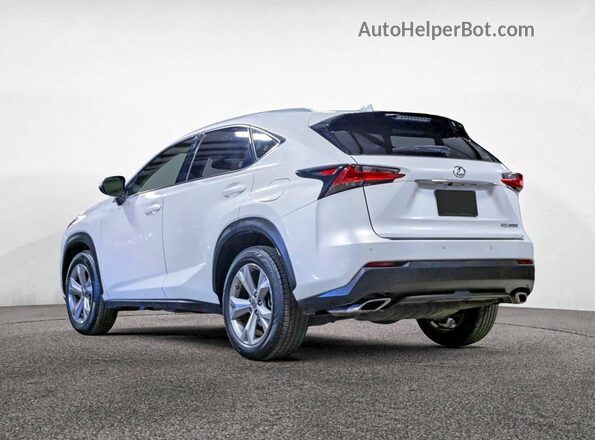 JTJYARBZ1H2062147 2017 LEXUS NX Белый Передняя правая четверть