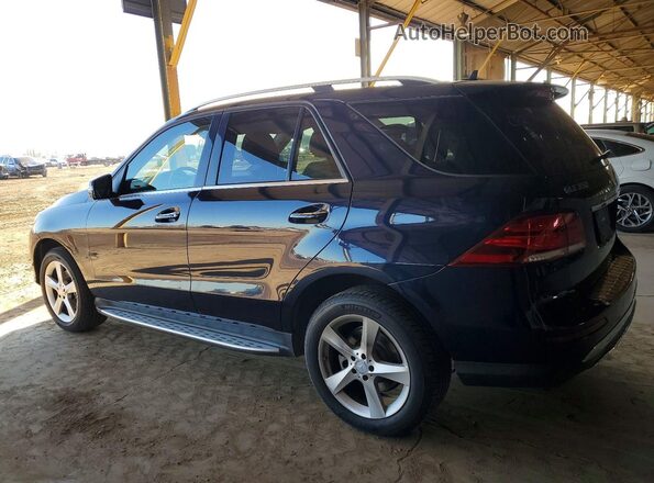 4JGDA5JB2GA699742 2016 MERCEDES-BENZ GLE Blue Tył prawy