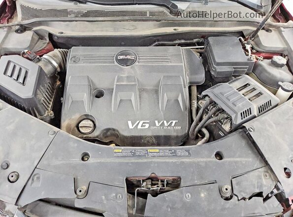 2GKFLPE38G6132944 2016 GMC TERRAIN Красный Вид наклейки с VIN-кодом