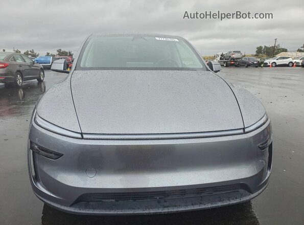 7SAYGDED8TF427808 2026 TESLA MODEL Y Silver Widok z tyłu