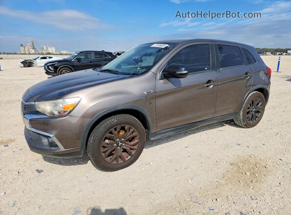 JA4AP3AU3HZ069365 2017 MITSUBISHI OUTLANDER Коричневый Задняя левая четверть