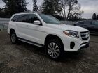 2017 Mercedes-benz Gls 450 4matic Белый vin: 4JGDF6EE3HA975021