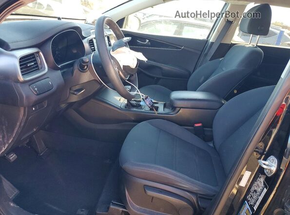 5XYPG4A35KG569496 2019 KIA SORENTO Черный Вид панели приборов