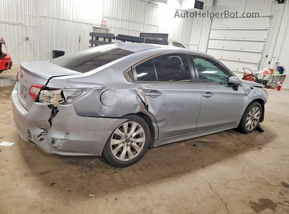 4S3BNAC67H3032261 2017 SUBARU LEGACY Серебряный Передняя правая четверть