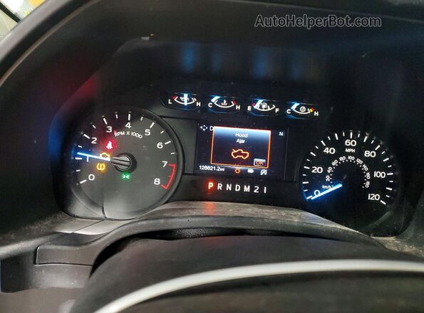 1FTEX1CB8KKC28579 2019 FORD F150 Gray Սարքավորումների վահանակի տեսք