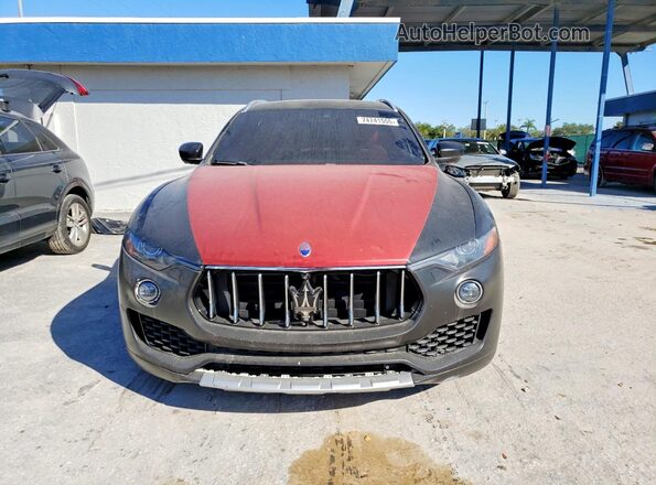 ZN661XUL9HX225829 2017 MASERATI LEVANTE Черный Вид сзади