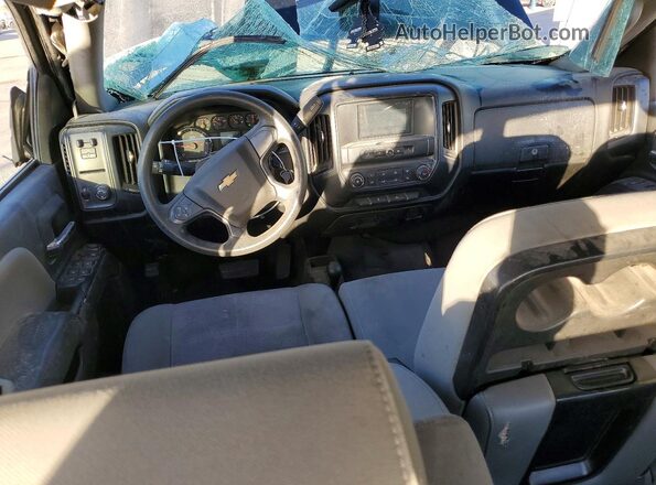 3GCUKNEC4JG443177 2018 CHEVROLET SILVERADO Черный Вид щитка приборов