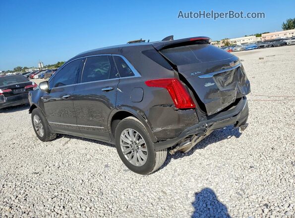 1GYKNARS0KZ205184 2019 CADILLAC XT5 Серый Задняя правая четверть