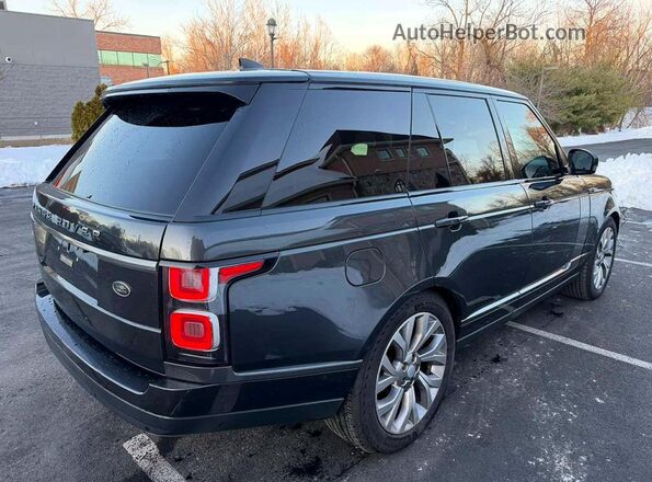 SALGS2RE1JA393000 2018 LAND ROVER RANGE ROVER Black Przód prawy