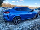 2020 Bmw X6 M50i Blue vin: 5UXCY8C05L9B07238