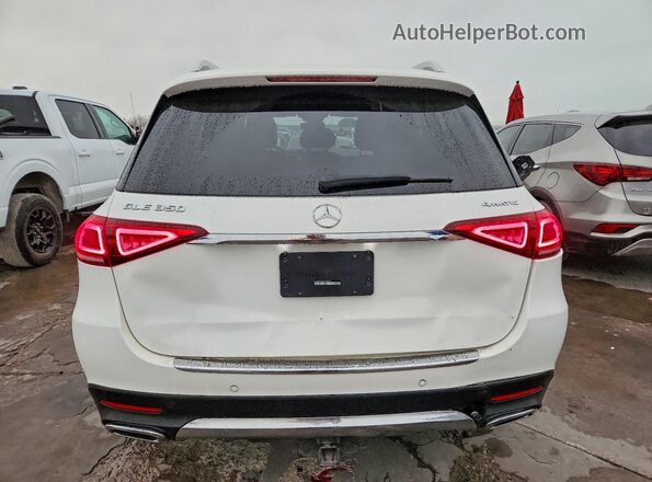 4JGFB4KB0LA096300 2020 MERCEDES-BENZ GLE-CLASS White Вид салону спереду