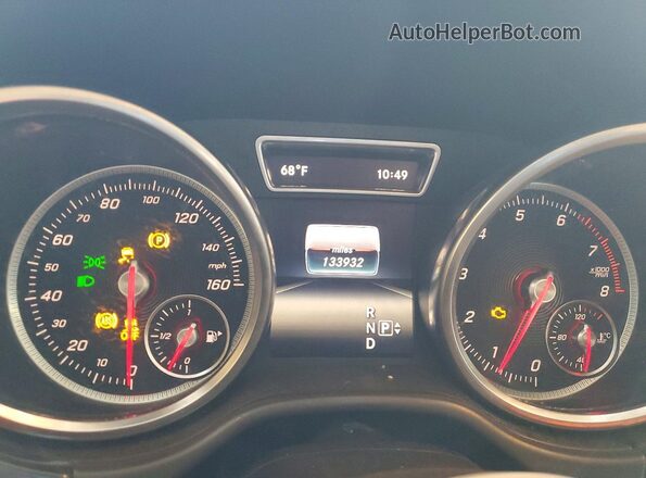 4JGDA5JB2GA699742 2016 MERCEDES-BENZ GLE Blue Widok tylnych siedzeń