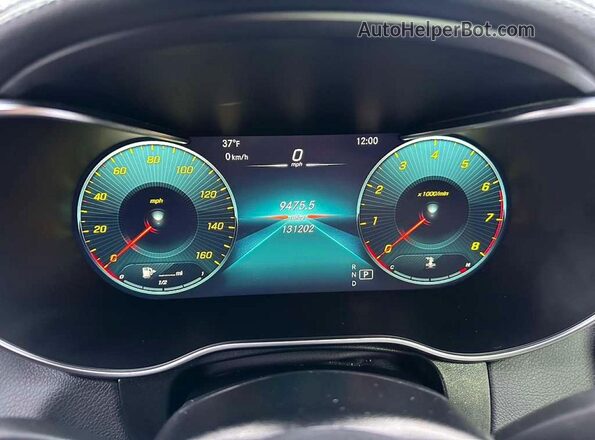 W1N0J8EB8NG059259 2022 MERCEDES-BENZ GLC-CLASS White Вид панелі приладів