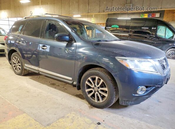 5N1AR2MM0GC625764 2016 NISSAN PATHFINDER Синий Вид спереди